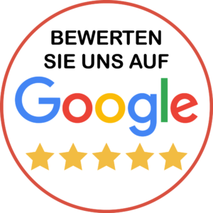 bewerten sie uns auf google